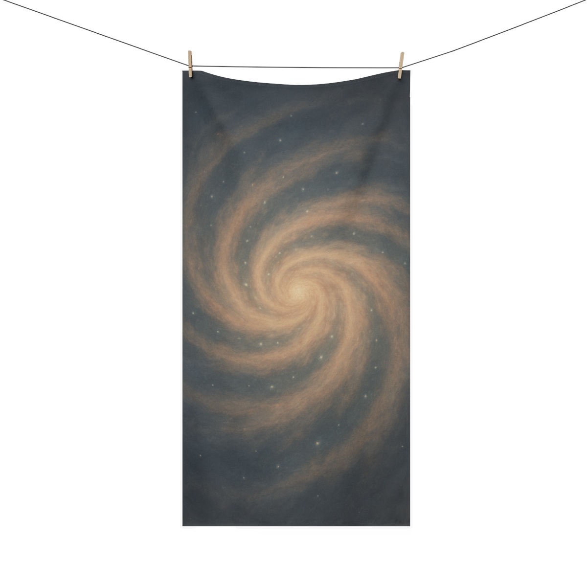 Radiant Dust Spiral unique gift towels