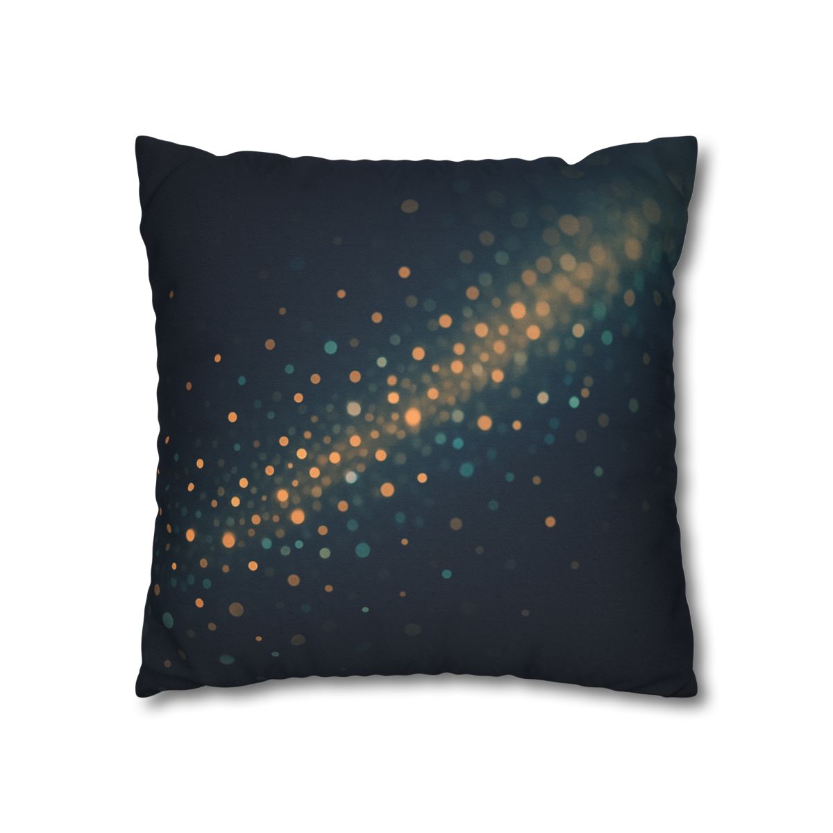 Radiant Particle Drift designer print pillow cases