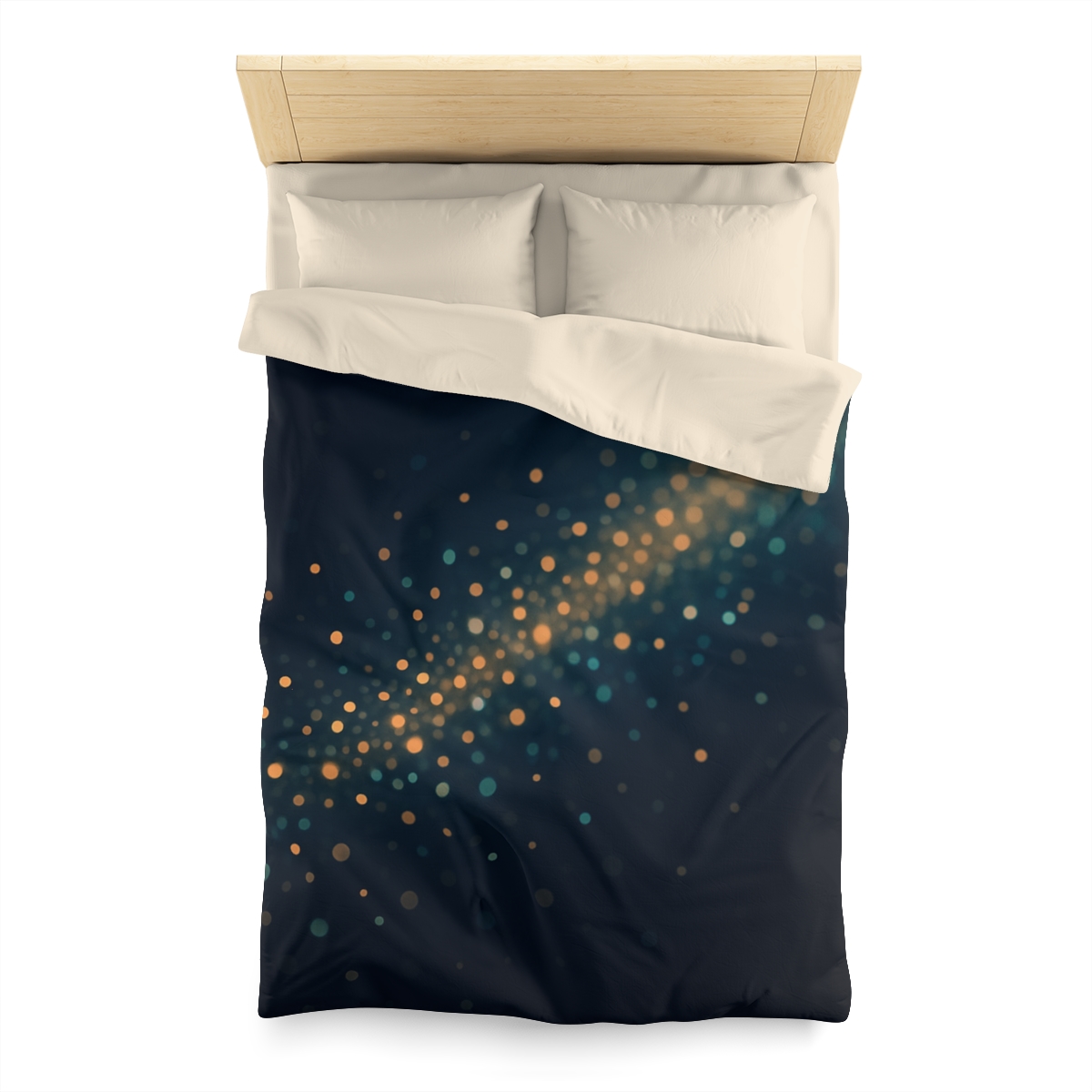 Radiant Particle Drift custom duvets