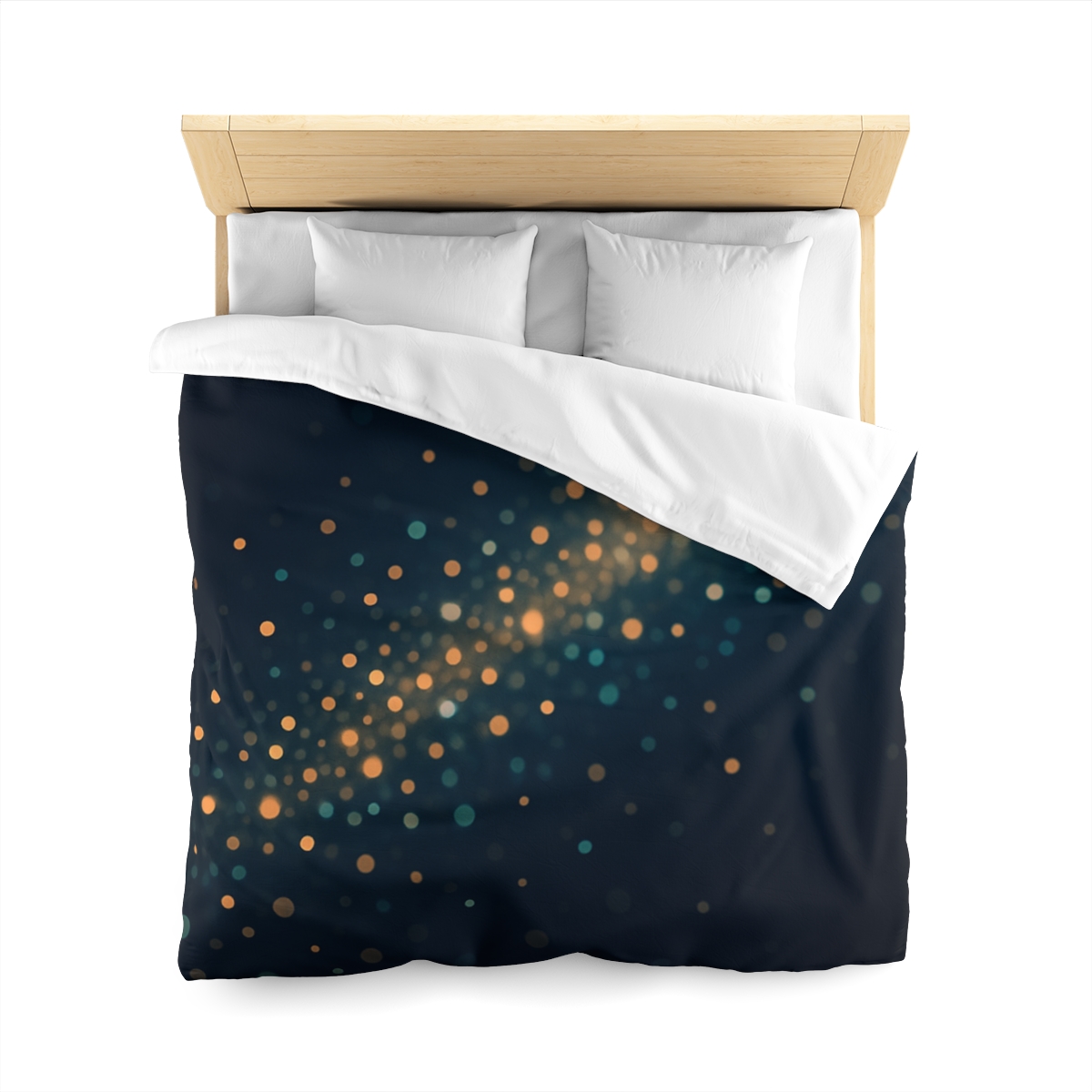 Radiant Particle Drift custom duvets
