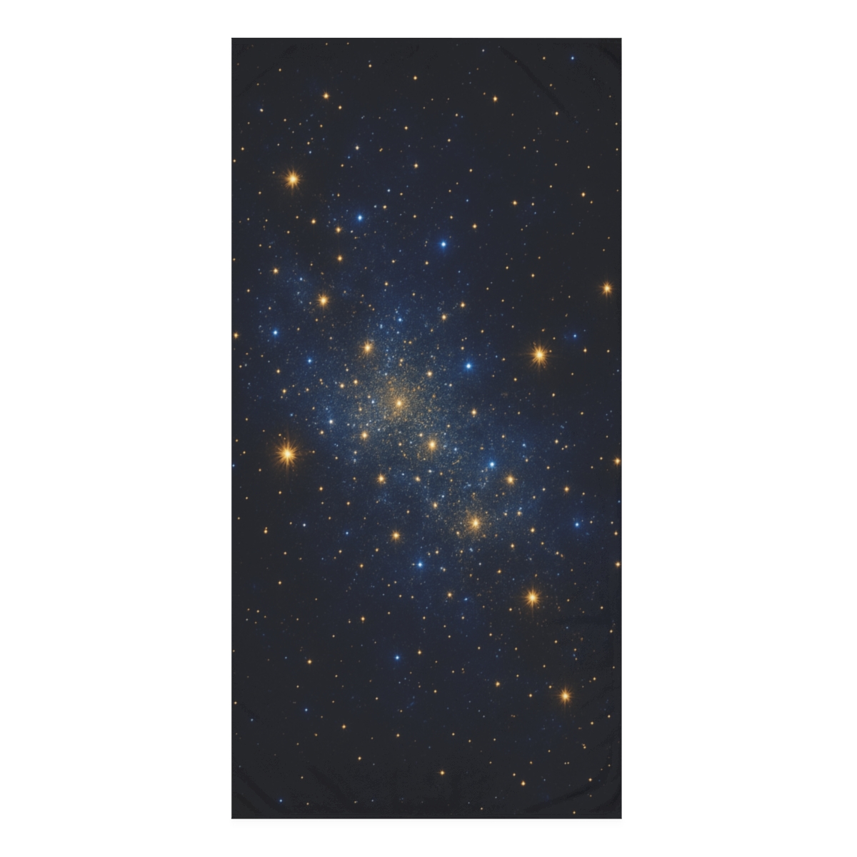 Radiant Star Field Luminescence decorative home towels