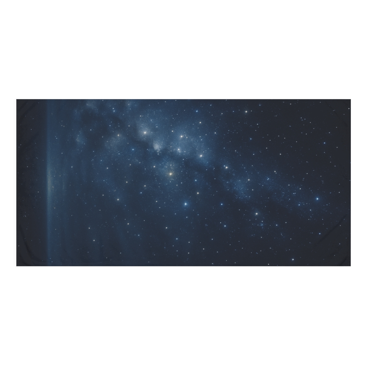 Radiant Star Field Panorama decorative home towels