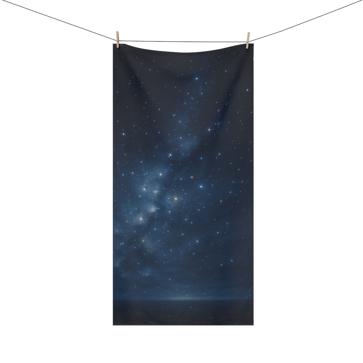 Radiant Star Field Panorama decorative home towels