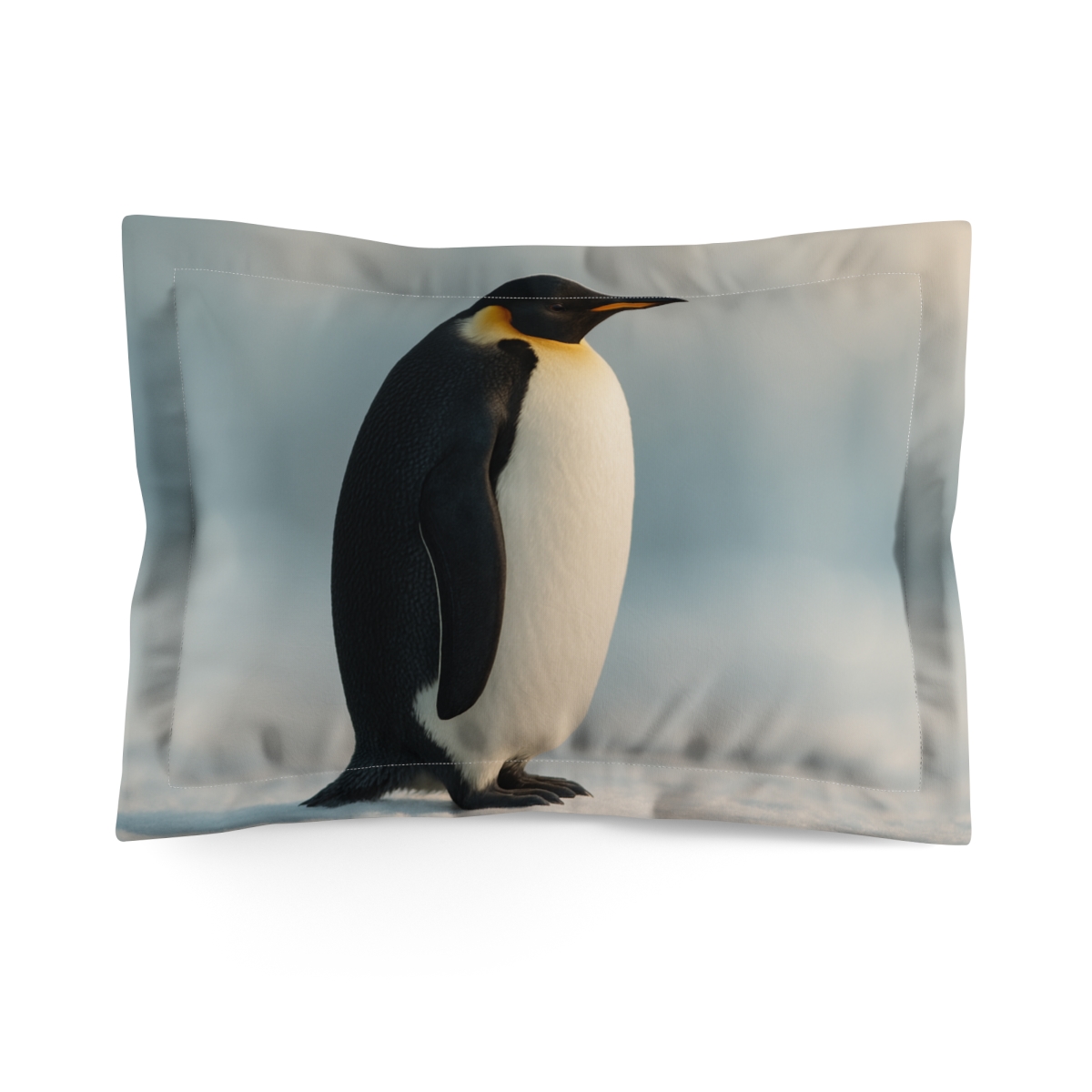 Radiant Vigil Emperor Penguin gift pillows for home