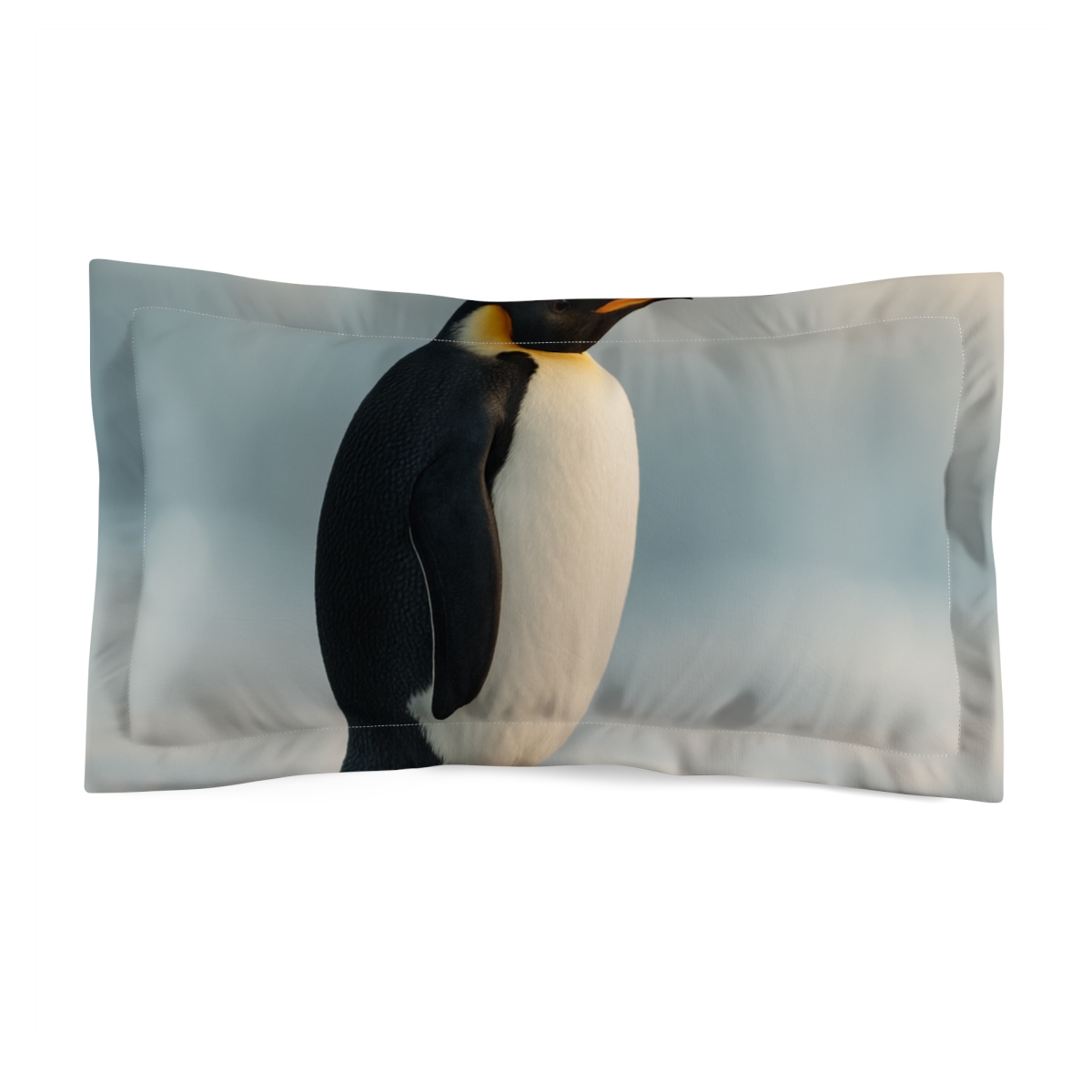 Radiant Vigil Emperor Penguin gift pillows for home