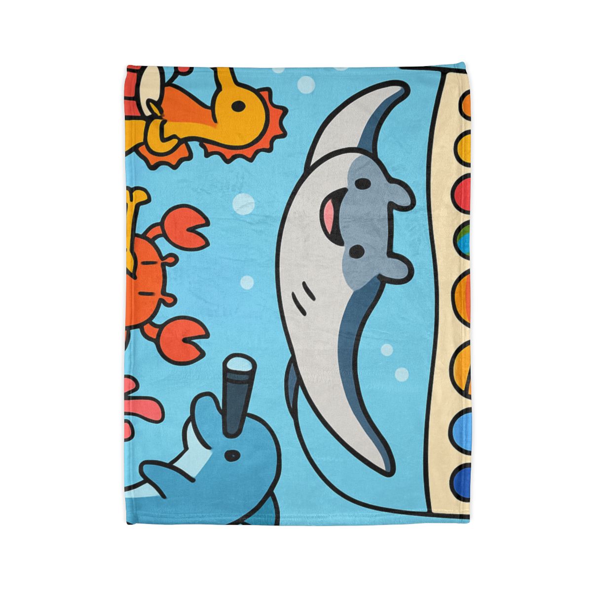 Rainbow Reef Planet Parade custom blankets
