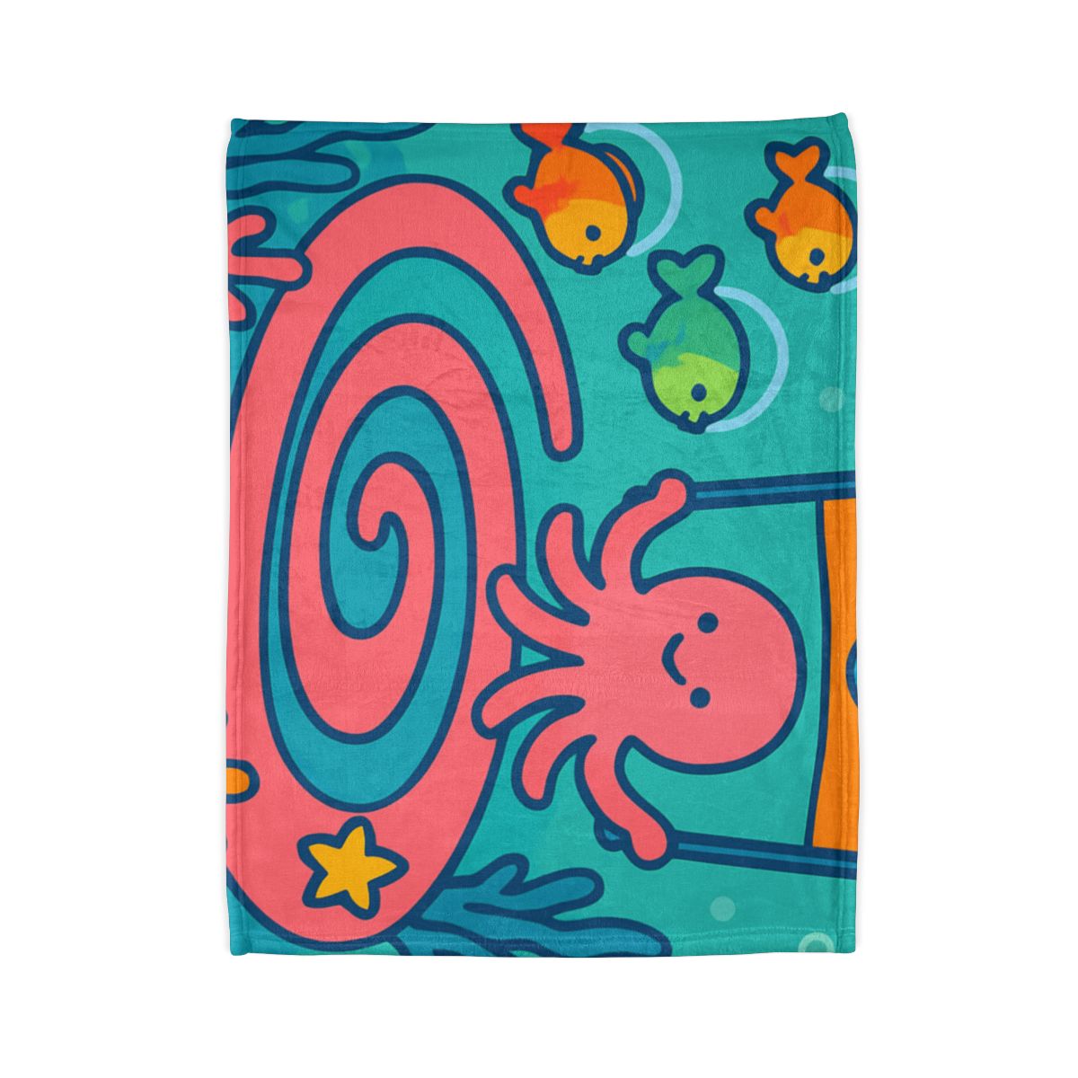 Rainbow Reef Planet Parade warm winter blankets