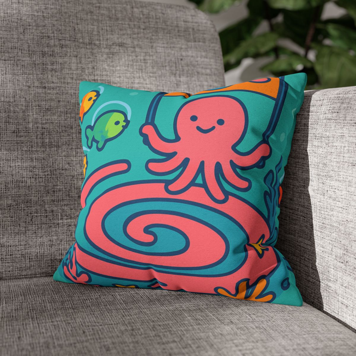 Rainbow Reef Planet Parade comfortable bedding pillow covers