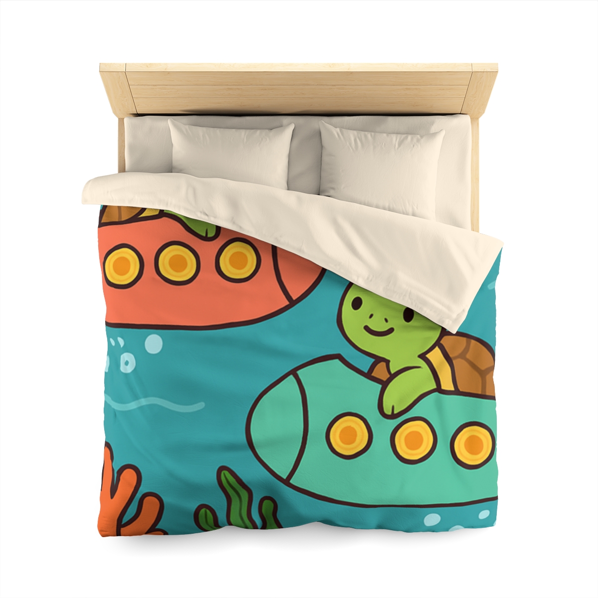 Rainbow Reef Rocket Race duvets for gifts