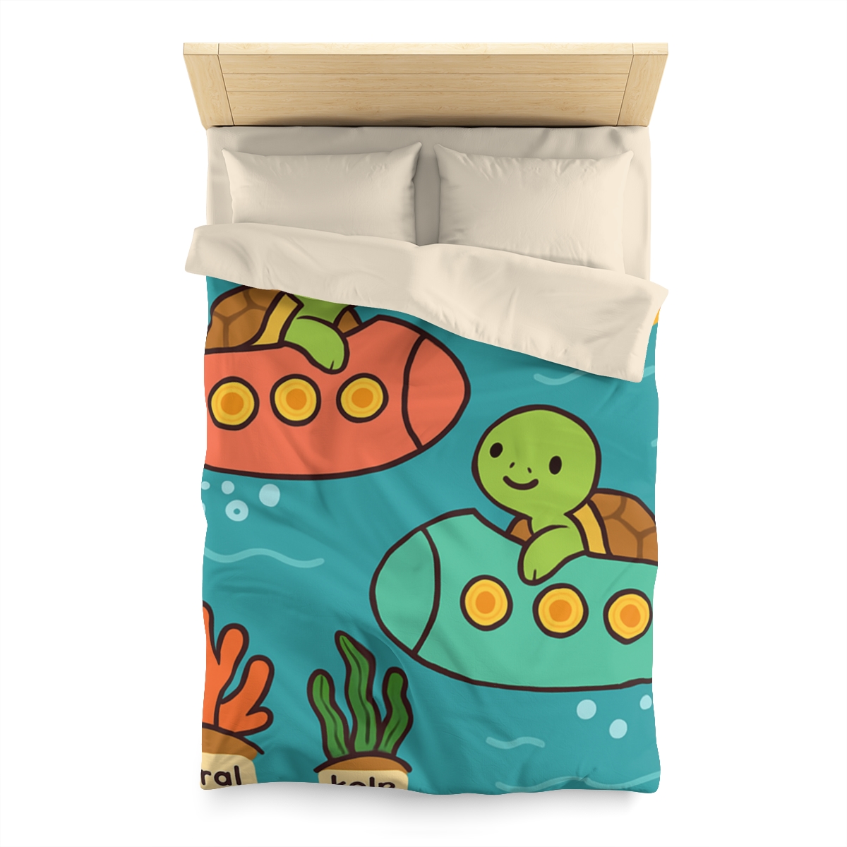Rainbow Reef Rocket Race duvets for gifts