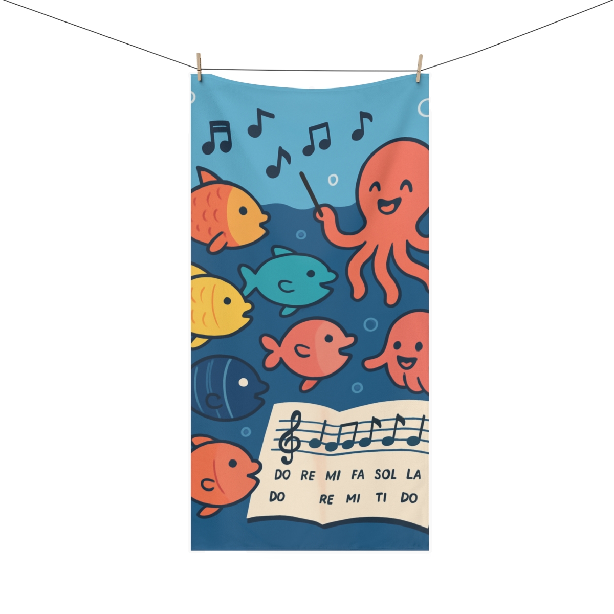 Rainbow Reef Singers decorative home towelscustom towels