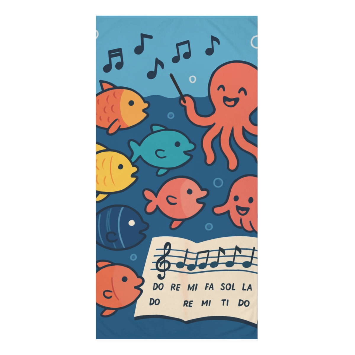 Rainbow Reef Singers decorative home towelscustom towels