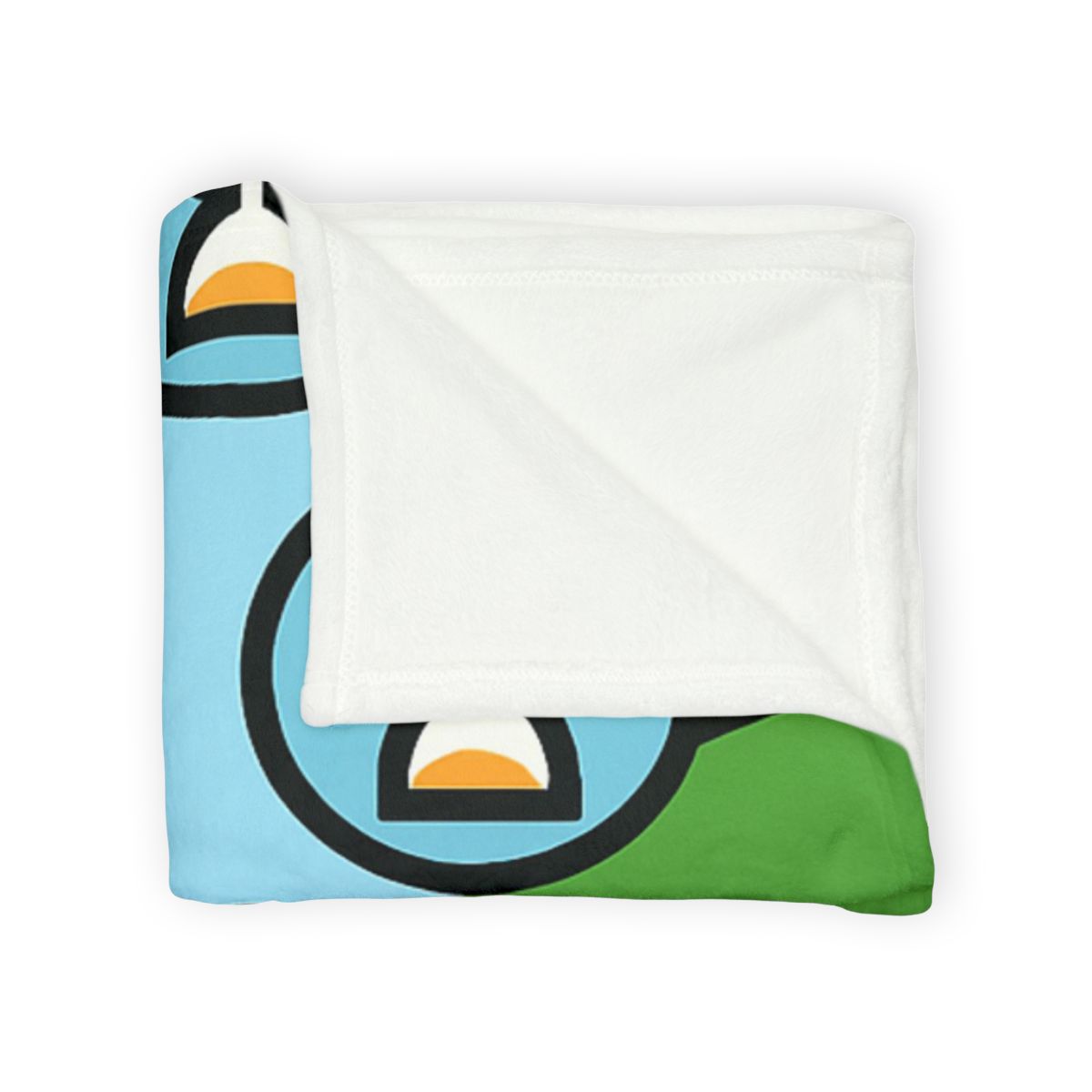 Rainbow River Time Travel Frogs soft fleece blankets