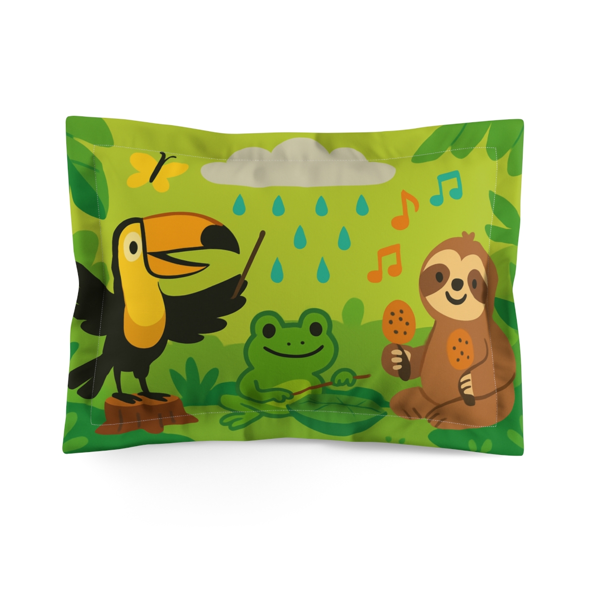 Rainforest Weather Band With Toucan Conductor comfortable bed pillows