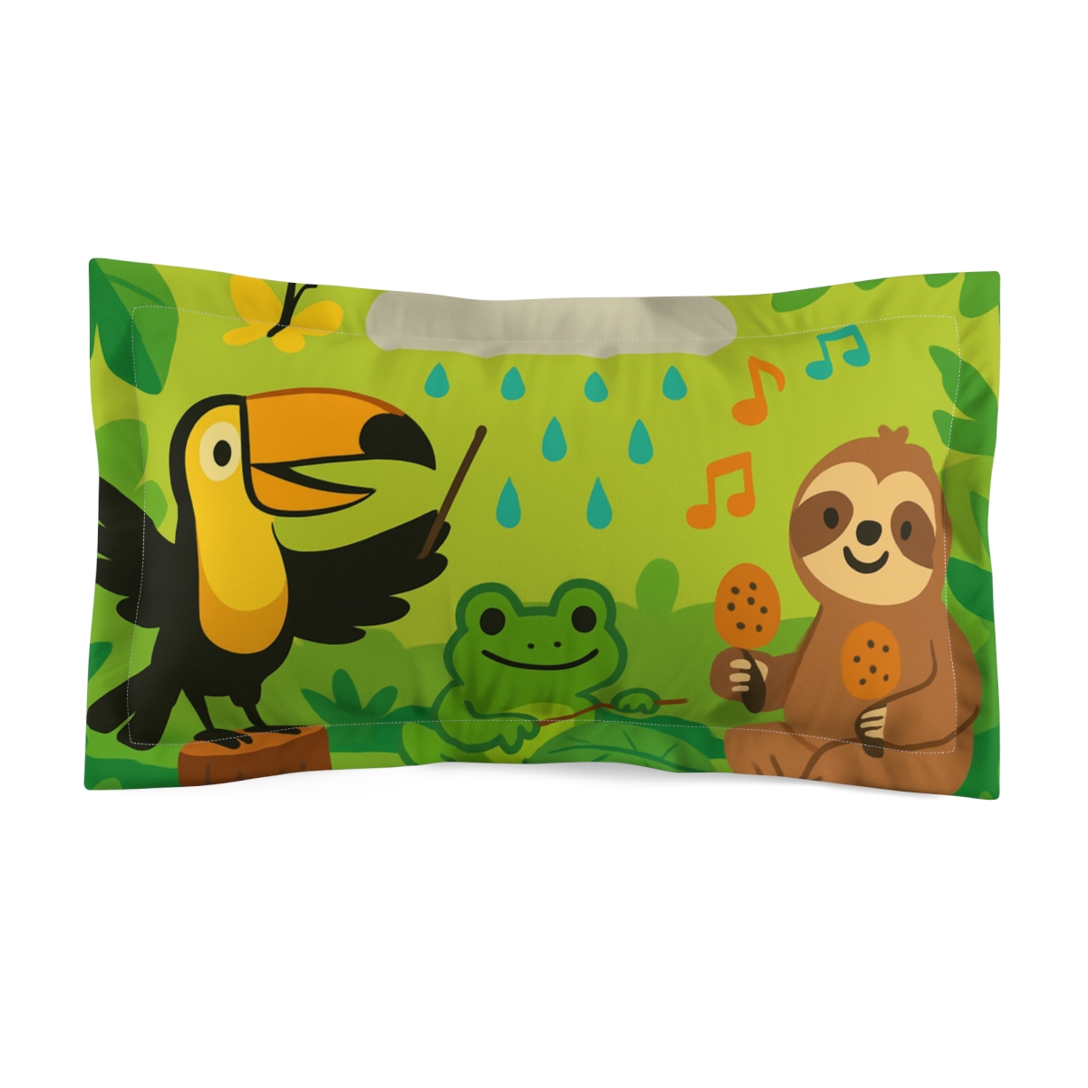 Rainforest Weather Band With Toucan Conductor comfortable bed pillows