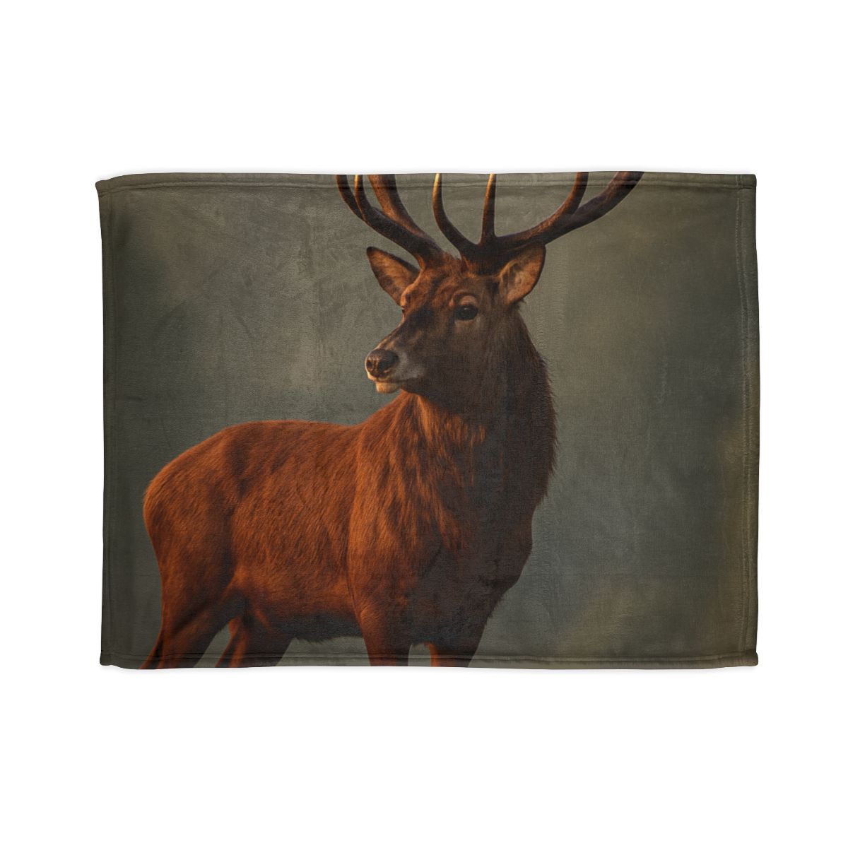 Red Deer Dawn Majesty designer printed blankets