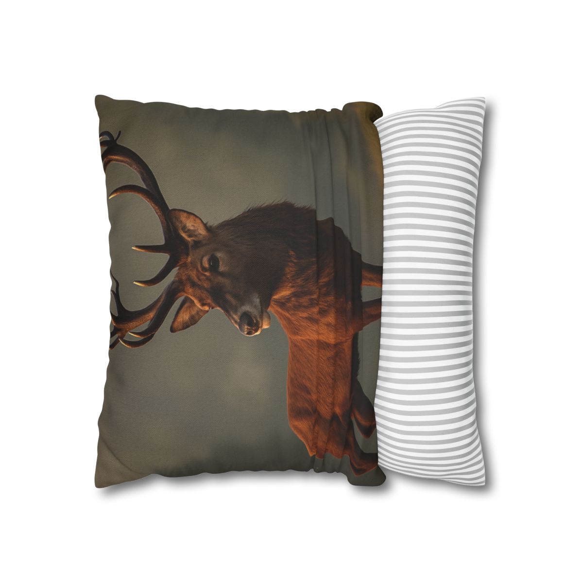 Red Deer Dawn Majesty designer print pillow cases