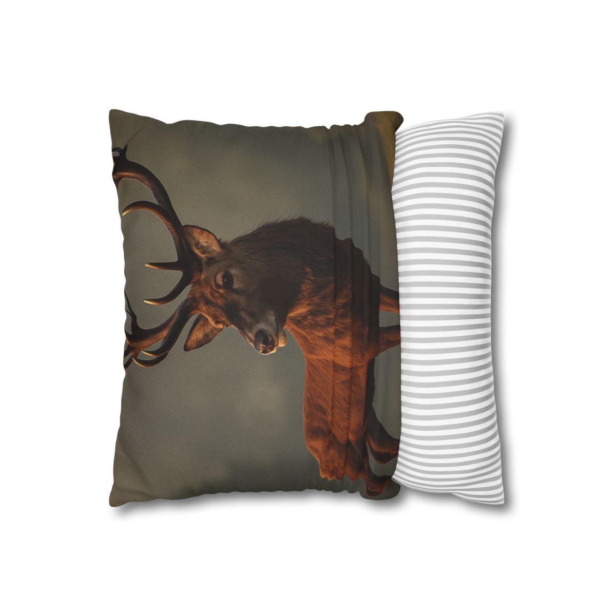 Red Deer Dawn Majesty designer print pillow cases