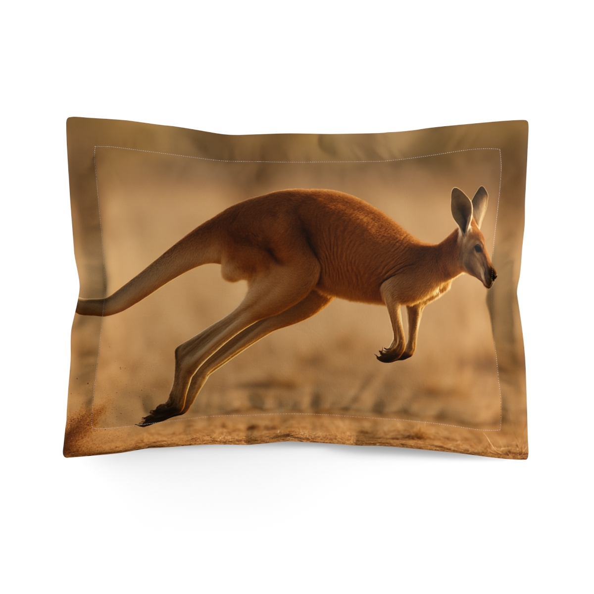 Red Earth Runner Kangaroo comfortable bed pillows