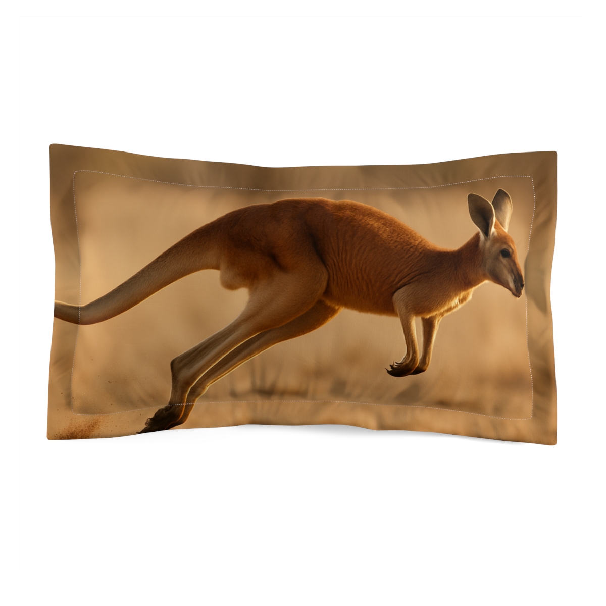 Red Earth Runner Kangaroo comfortable bed pillows