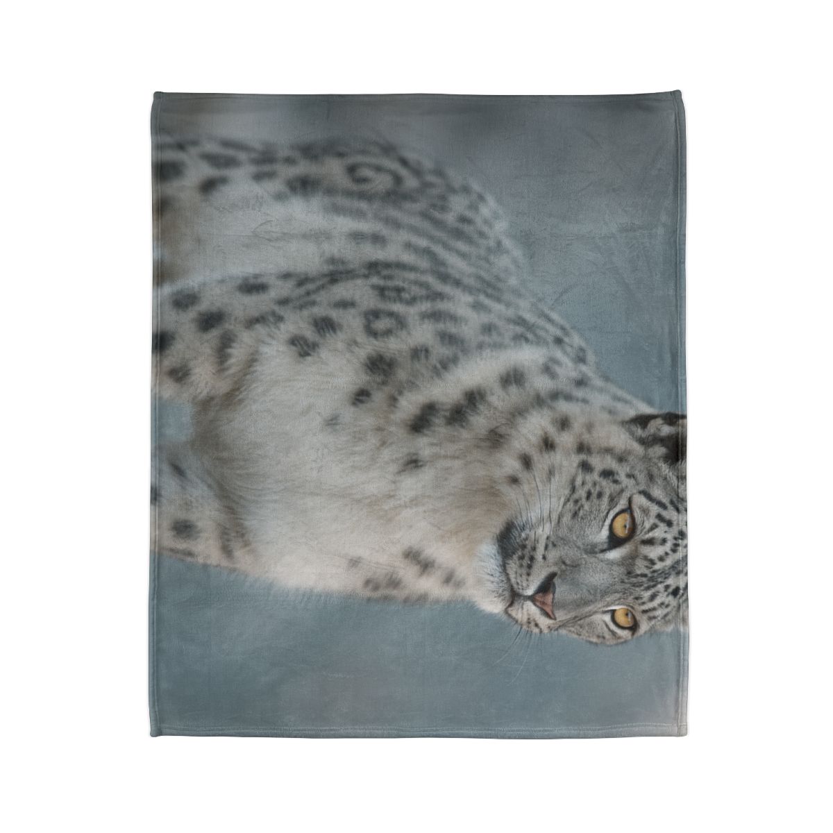 Ridge Phantom Snow Leopard decorative home blankets