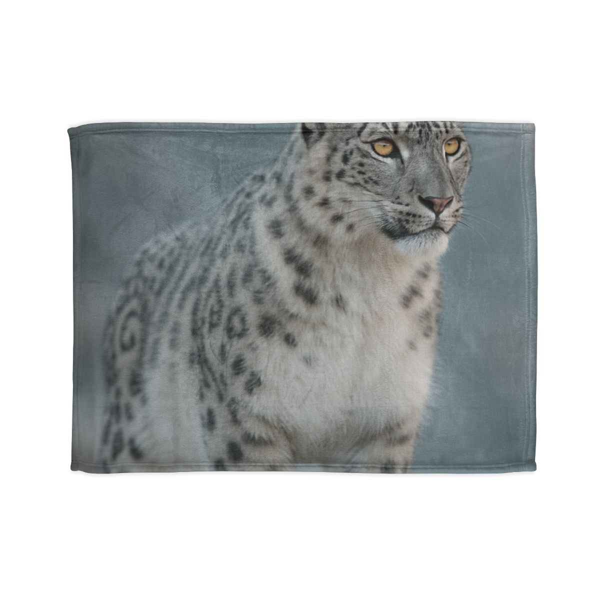 Ridge Phantom Snow Leopard decorative home blankets