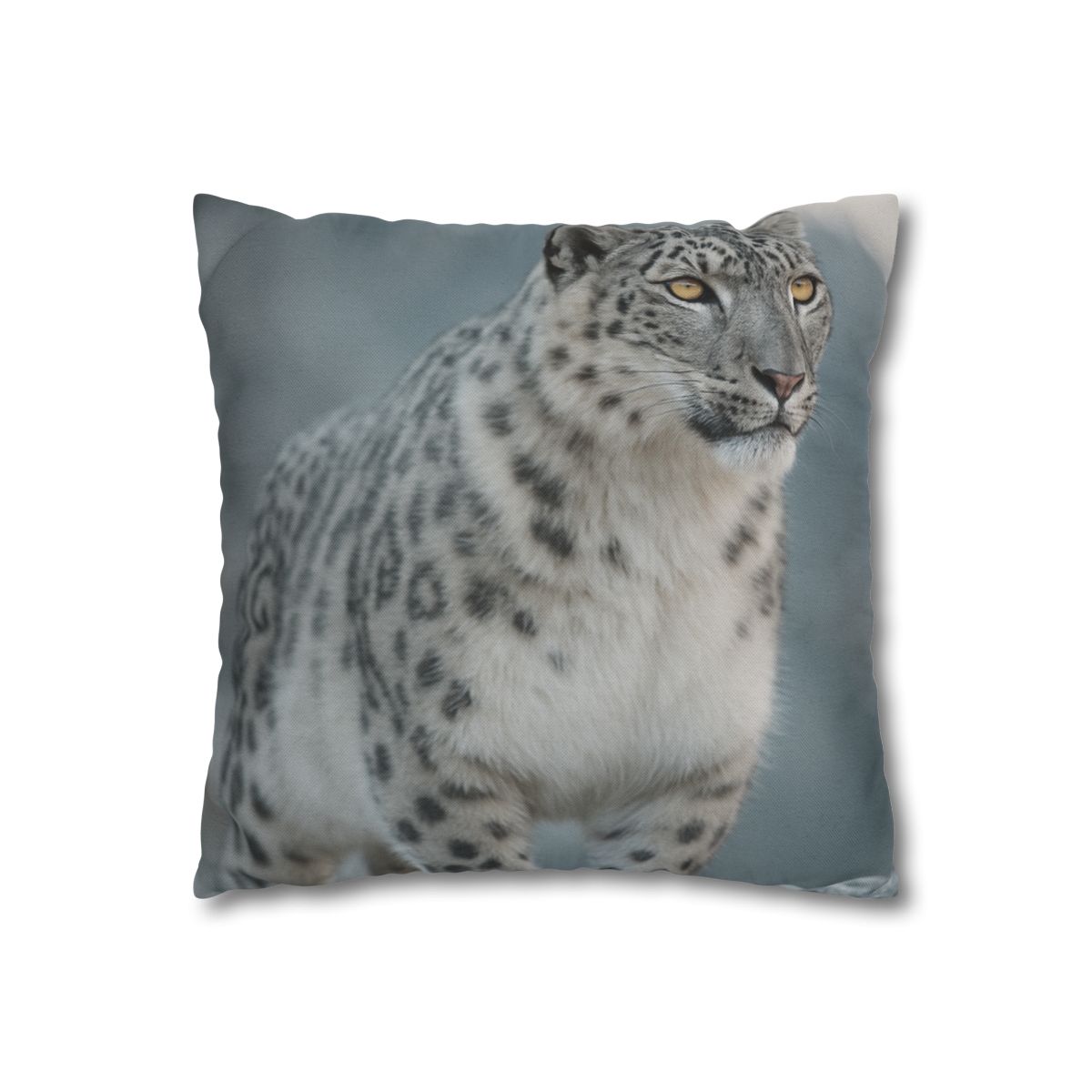 Ridge Phantom Snow Leopard custom pillow cases