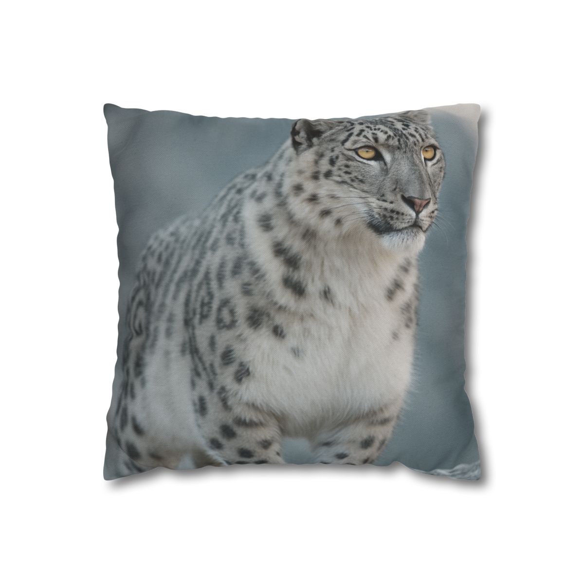 Ridge Phantom Snow Leopard custom pillow cases
