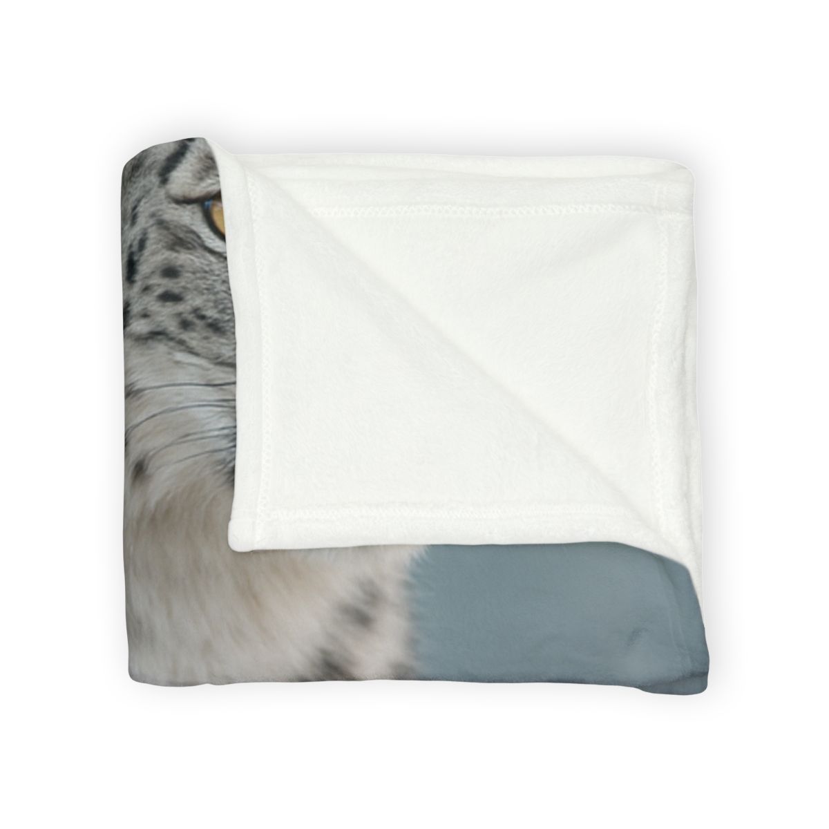 Ridge Phantom Snow Leopard decorative home blankets