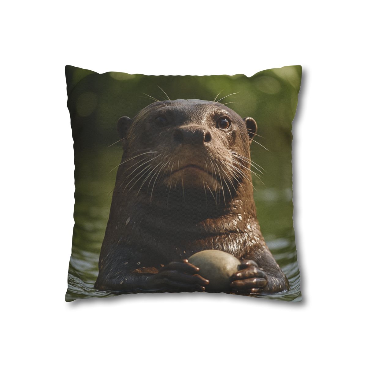 River Drift Giant Otter comfortable bedding pillow covers