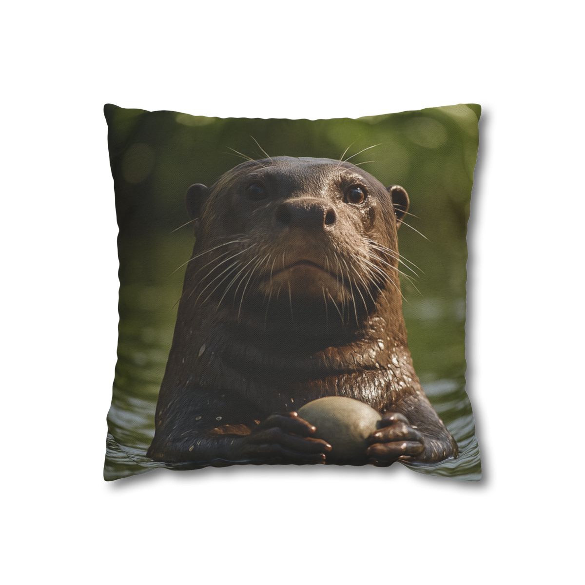 River Drift Giant Otter comfortable bedding pillow covers