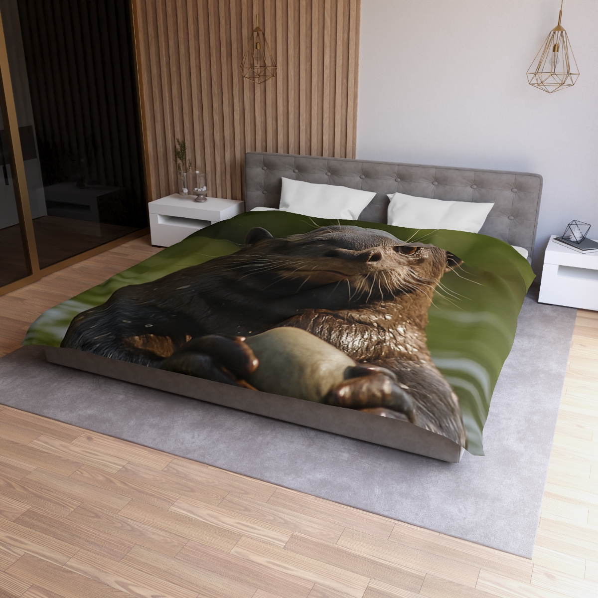 River Drift Giant Otter warm winter duvets