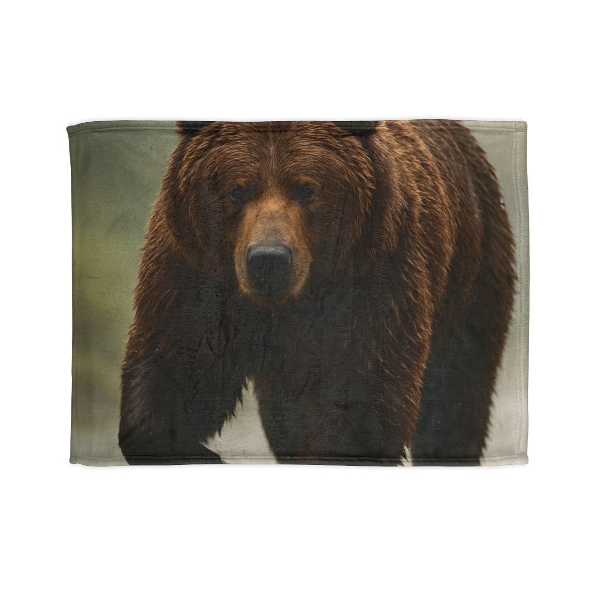 River King Grizzly Bear warm winter blankets