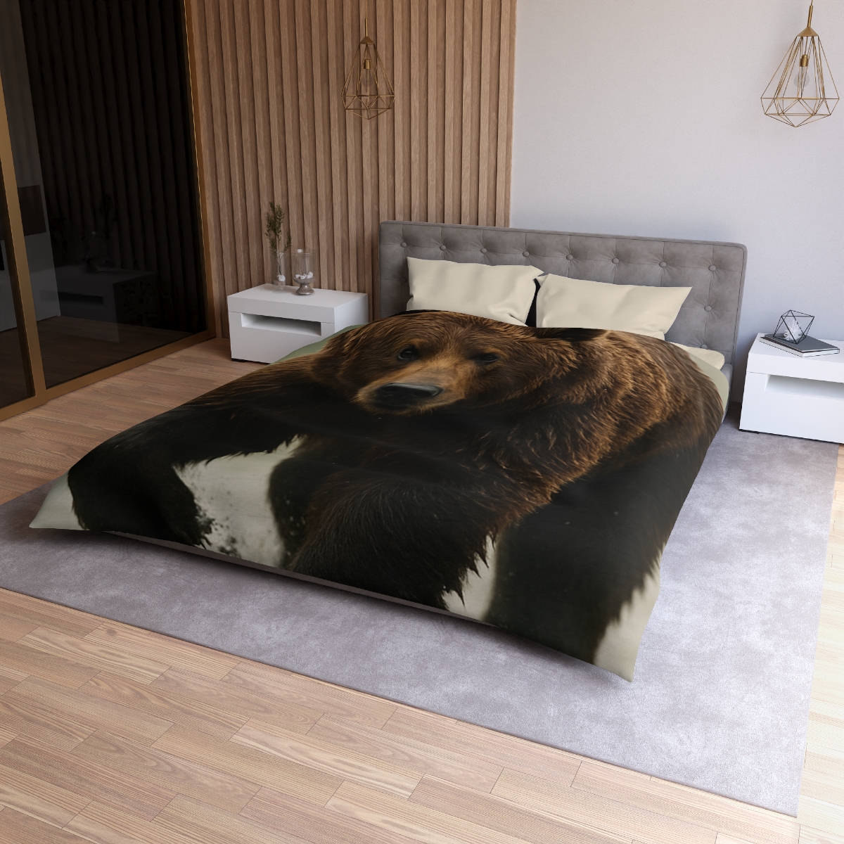 River King Grizzly Bear duvets for gifts