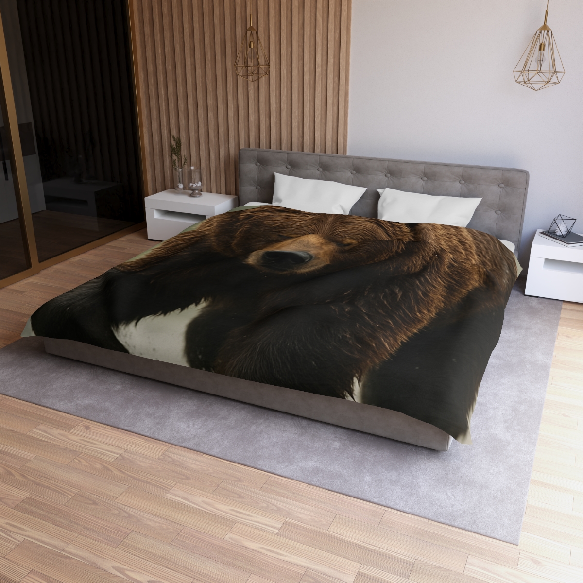 River King Grizzly Bear duvets for gifts