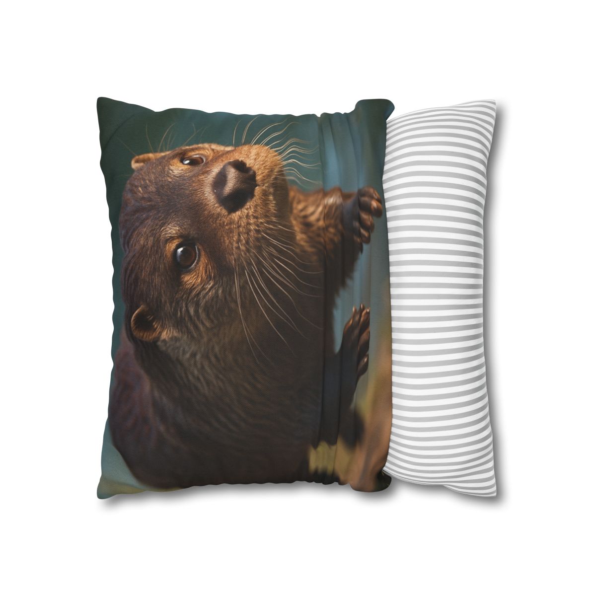 River Sprinter River Otter personalized pillow covers