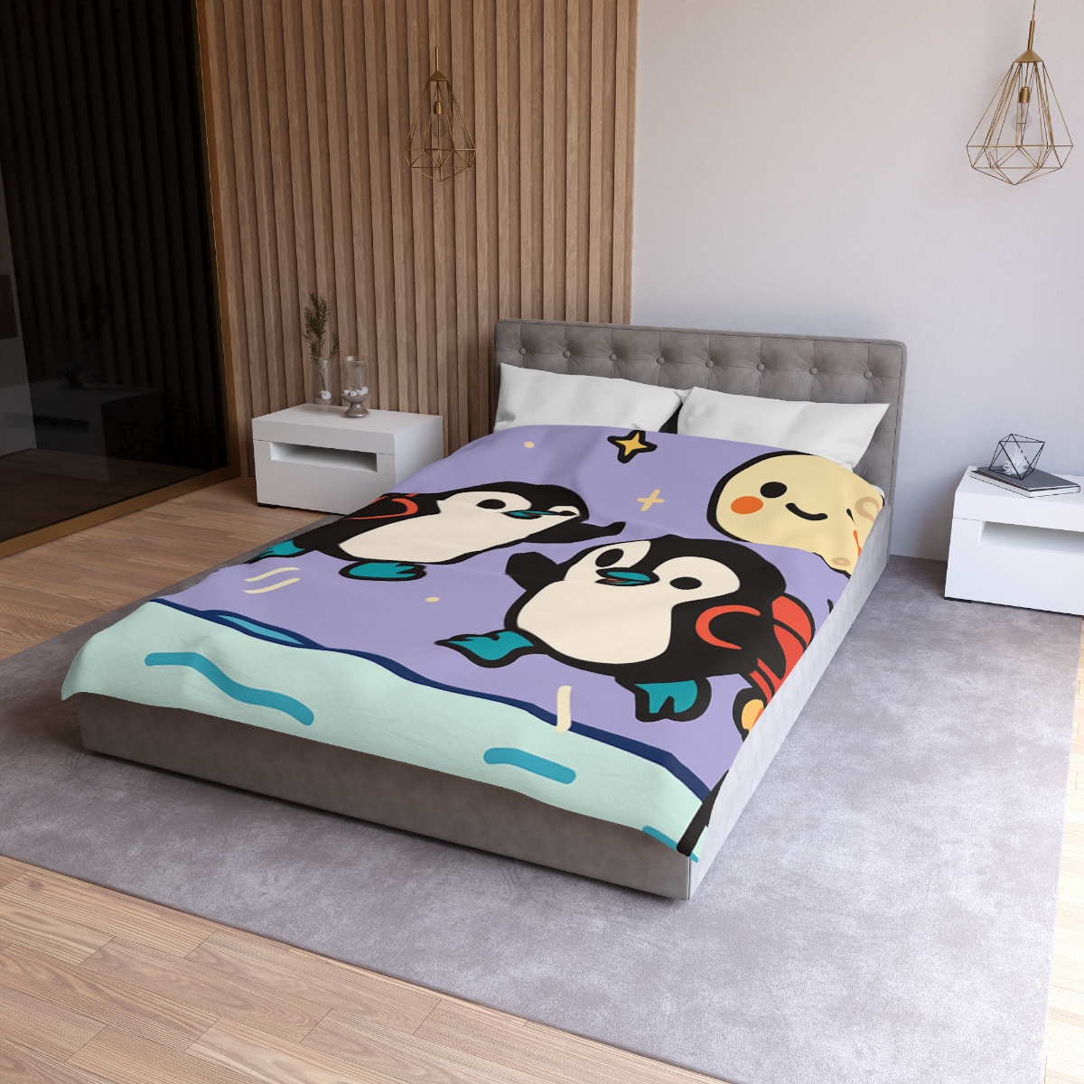 Rocket Penguin Explorers duvets for gifts