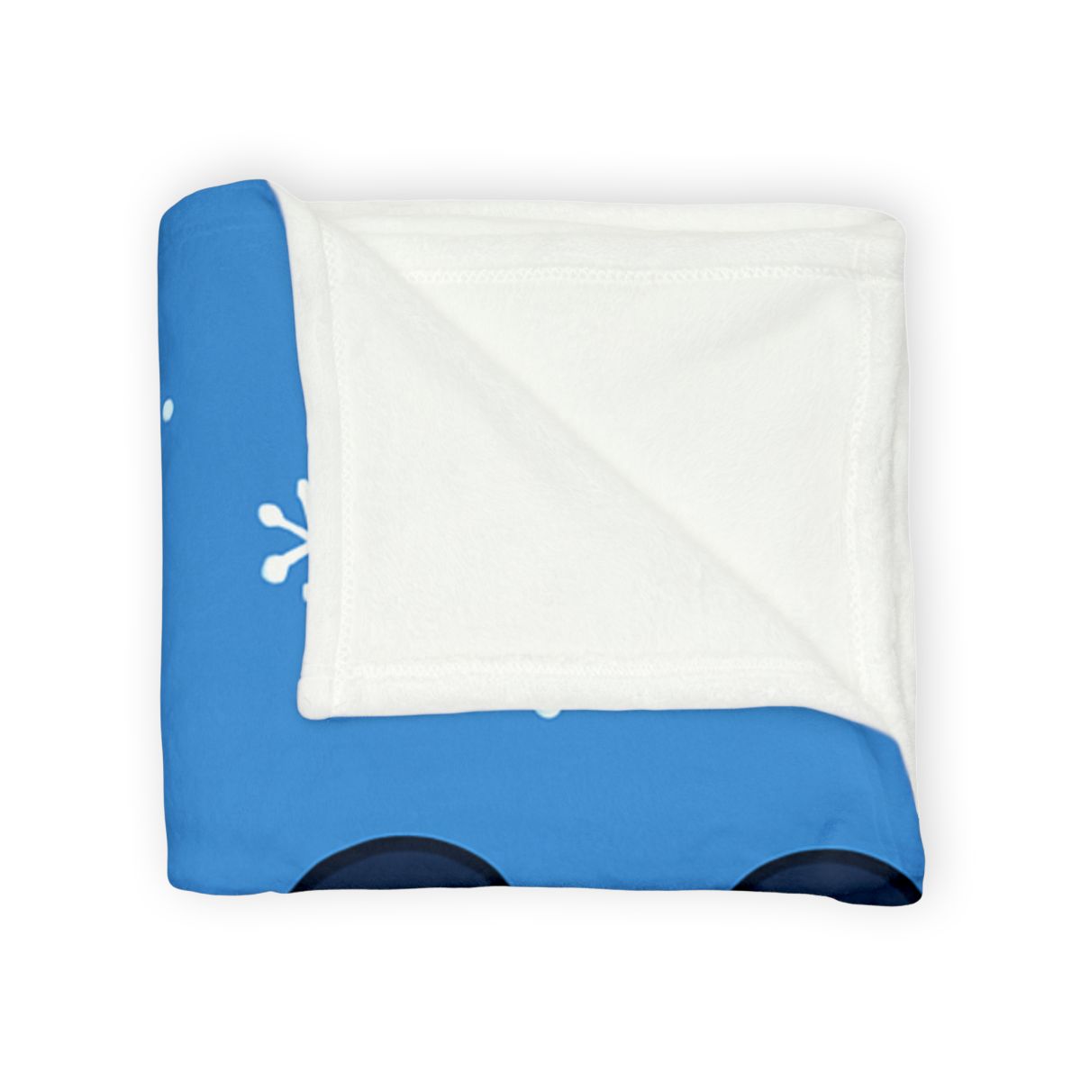 Rocket Penguin Parade personalized cozy blankets