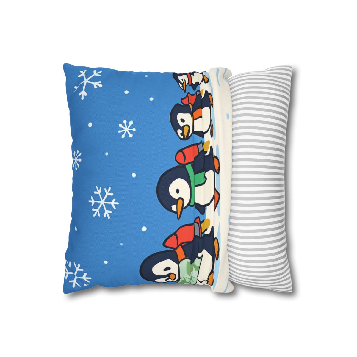 Rocket Penguin Parade unique gift pillow cases