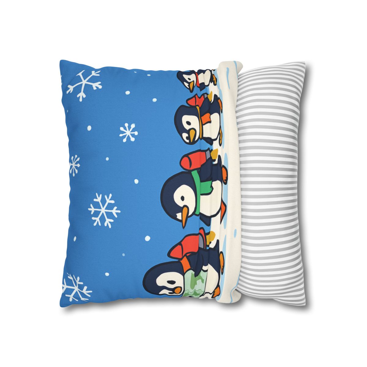 Rocket Penguin Parade unique gift pillow cases