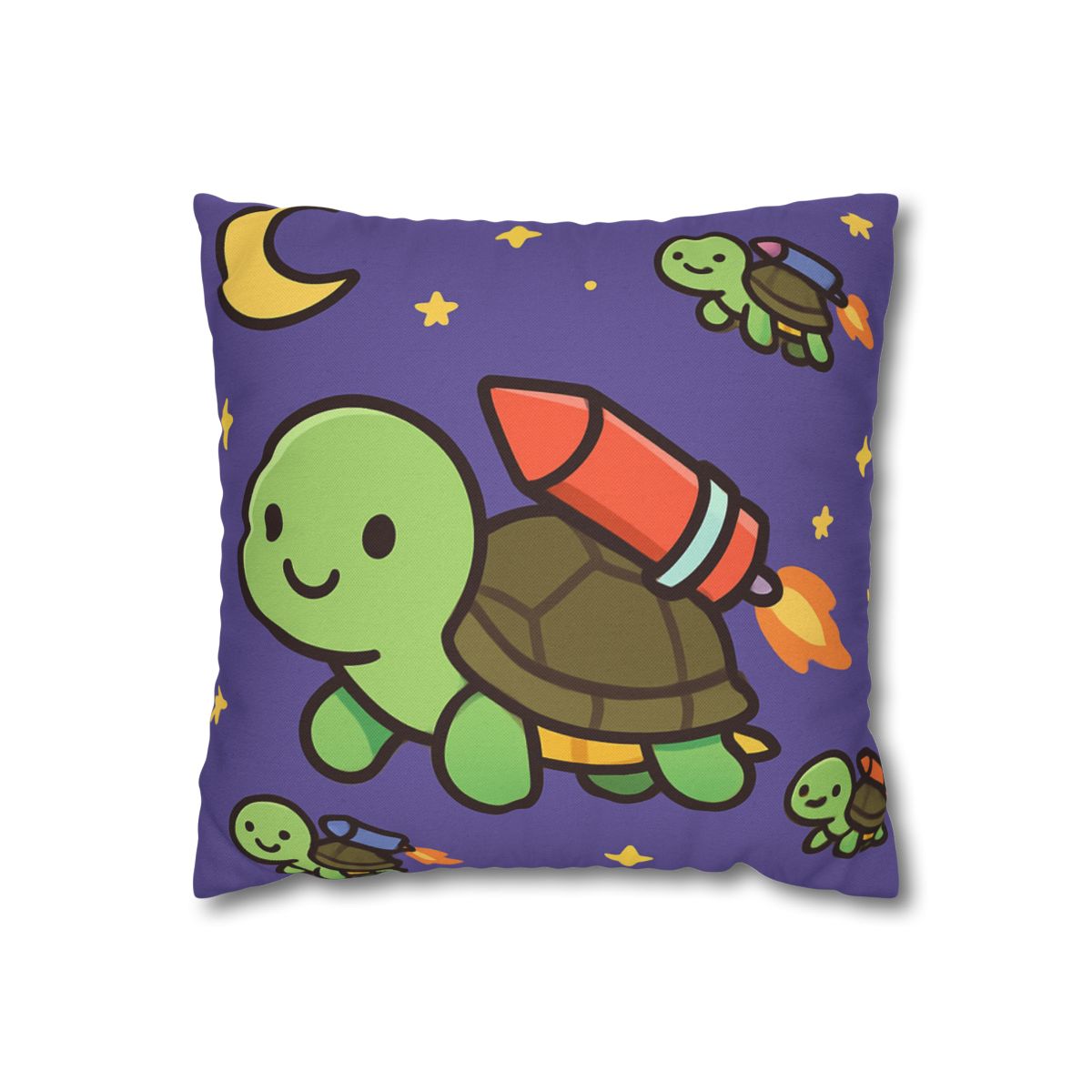 Rocket Powered Turtle Parade custom pillow cases