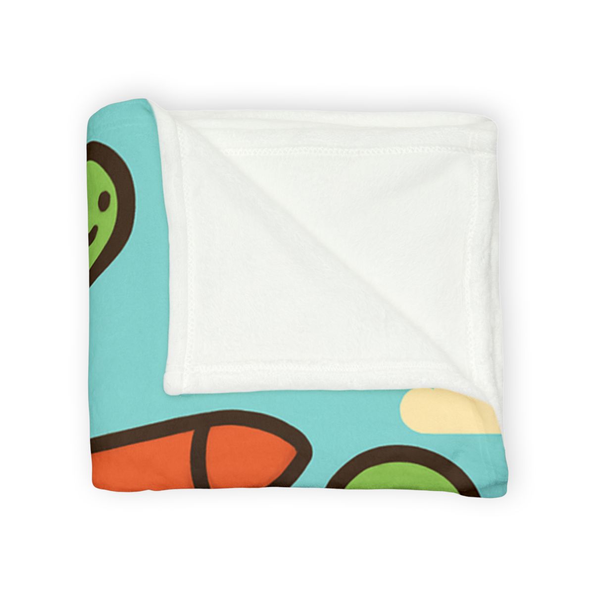 Rocket Powered Turtles personalized cozy blankets