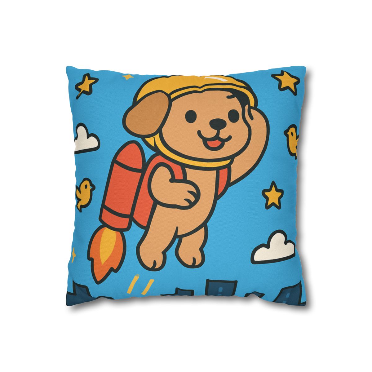 Rocket Puppy Patrol comfortable bedding pillow covers