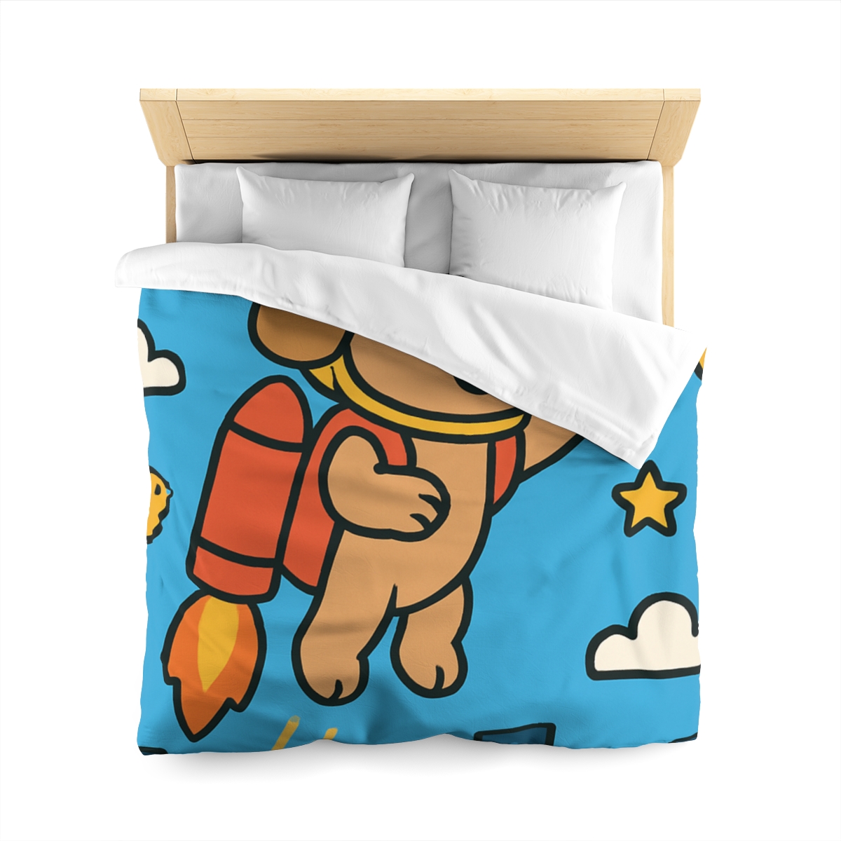 Rocket Puppy Patrol stylish duvet covers