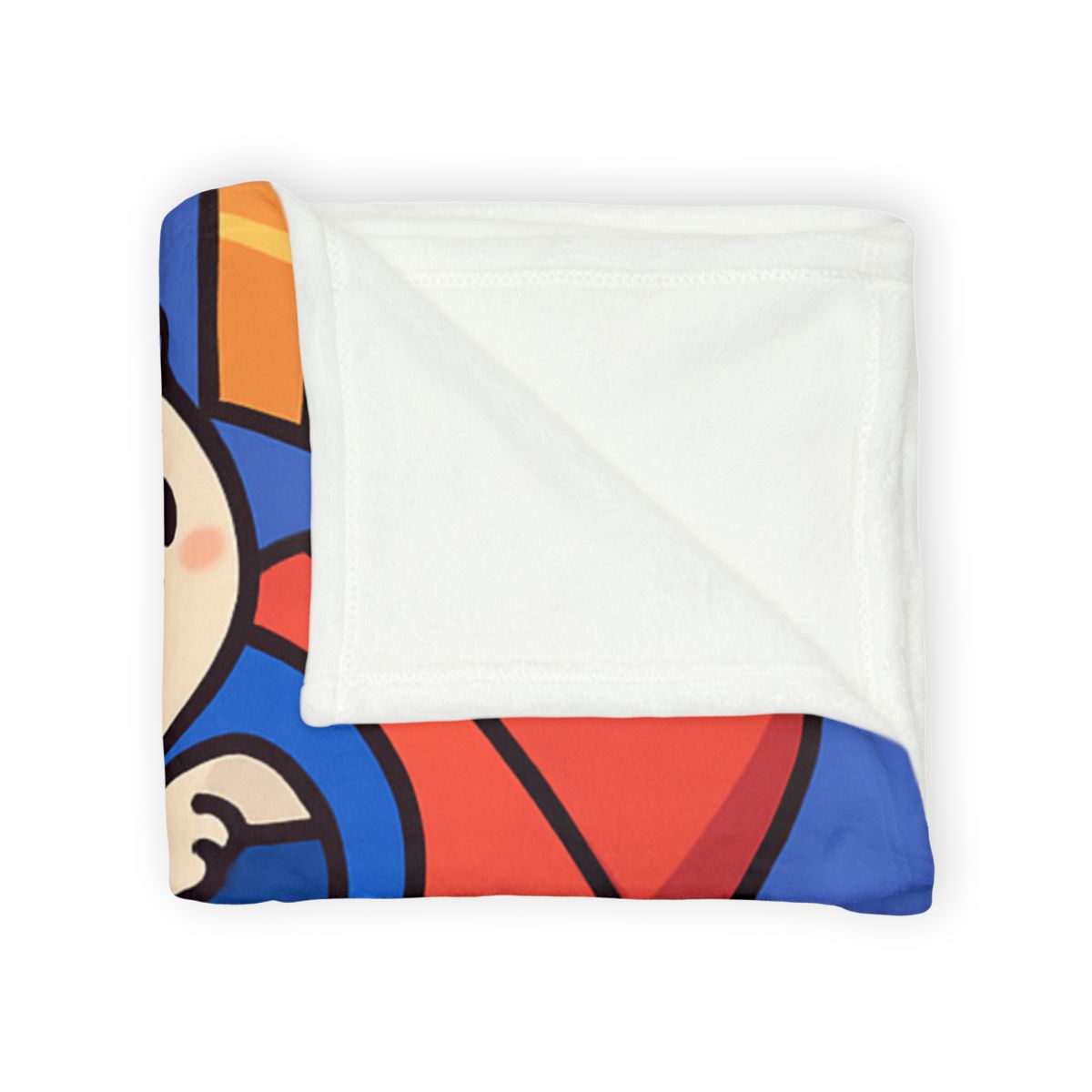 Rocket Rabbit Space Delivery personalized cozy blankets