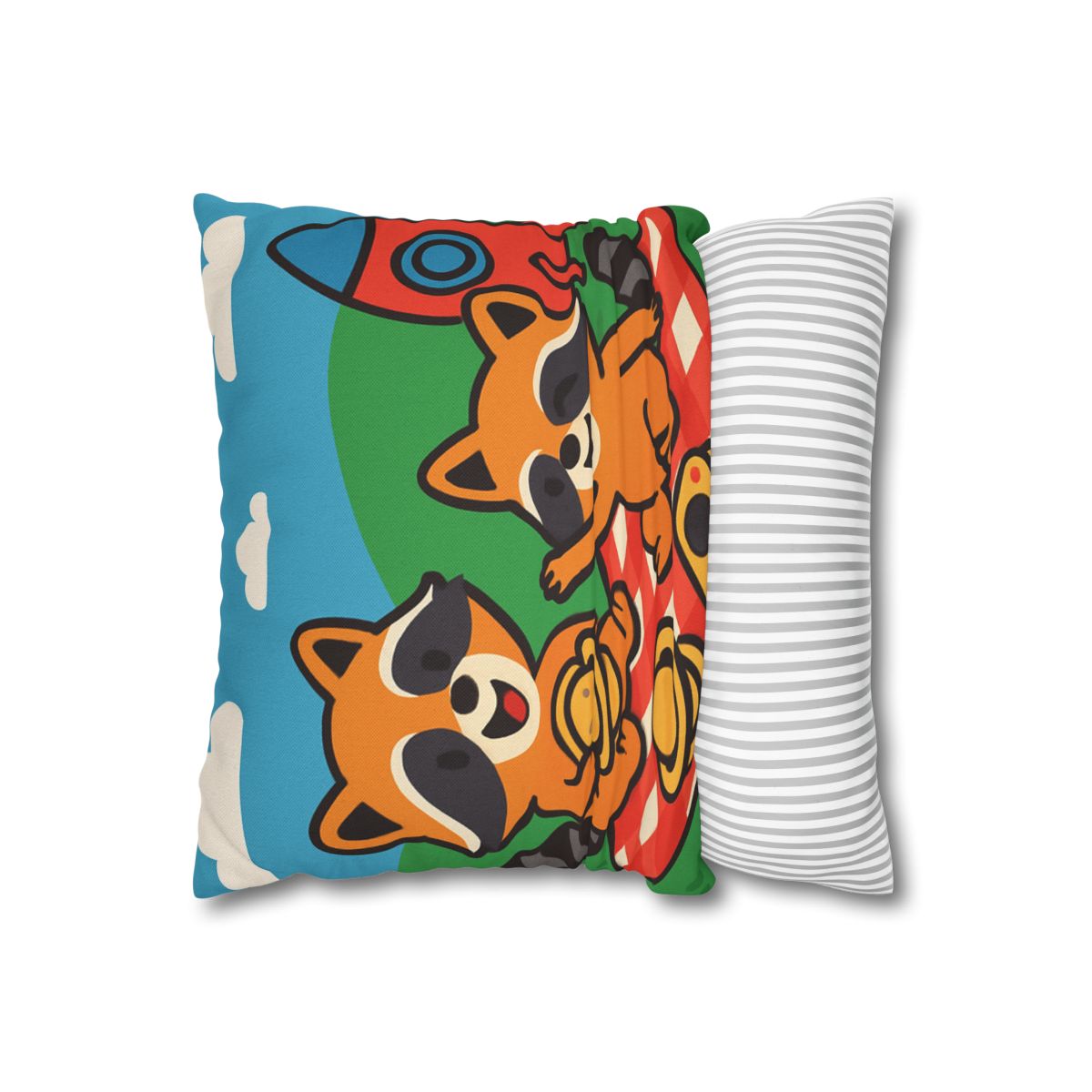 Rocket Racers Picnic custom pillow cases