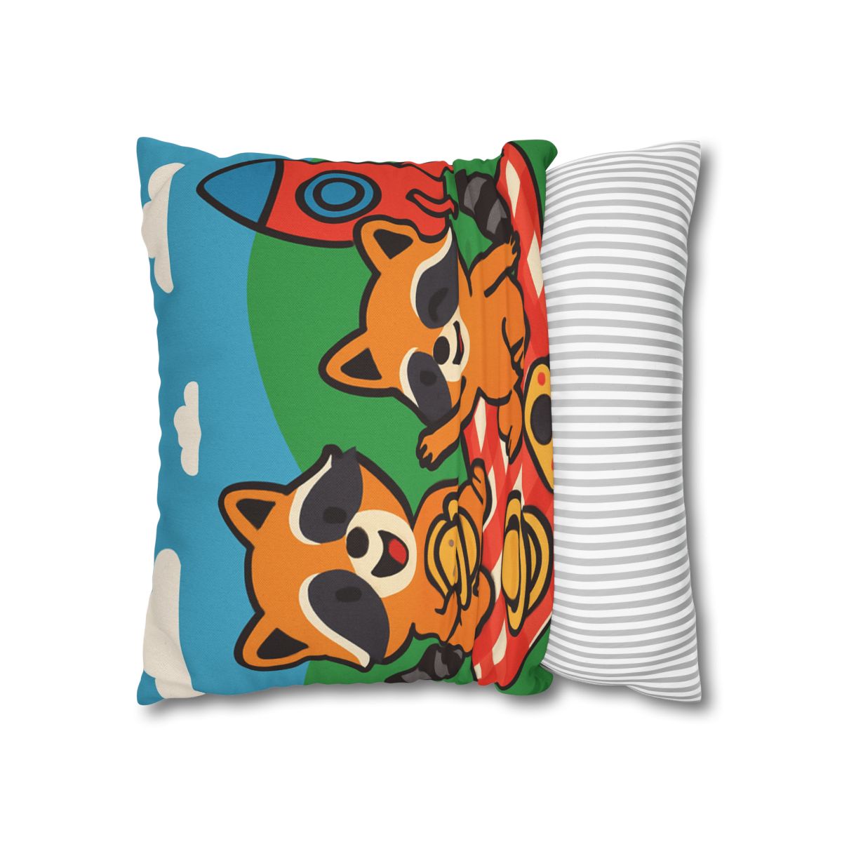 Rocket Racers Picnic custom pillow cases