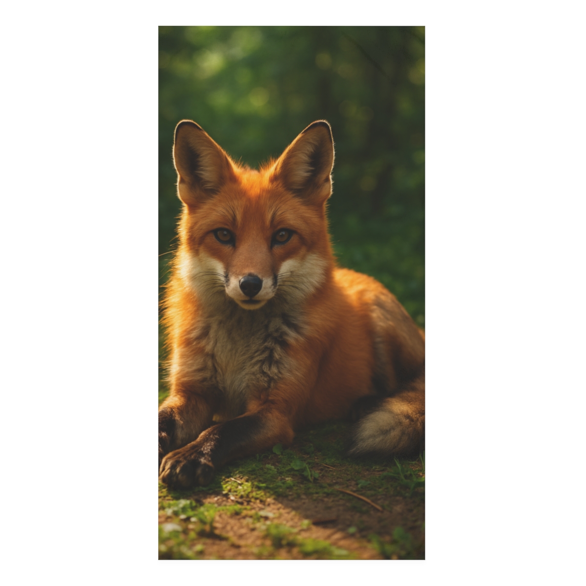 Royal Presence Red Fox custom towels