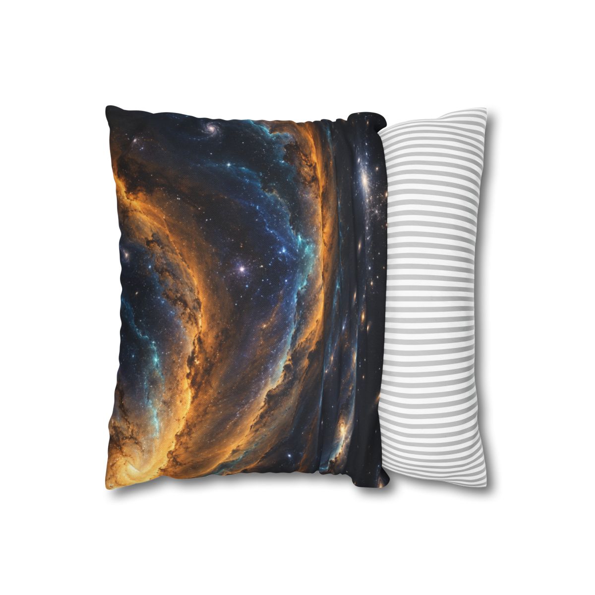 Saffron Voidwave Canopy soft cotton pillow cases [AI-898c4bb3-655b02aef403]