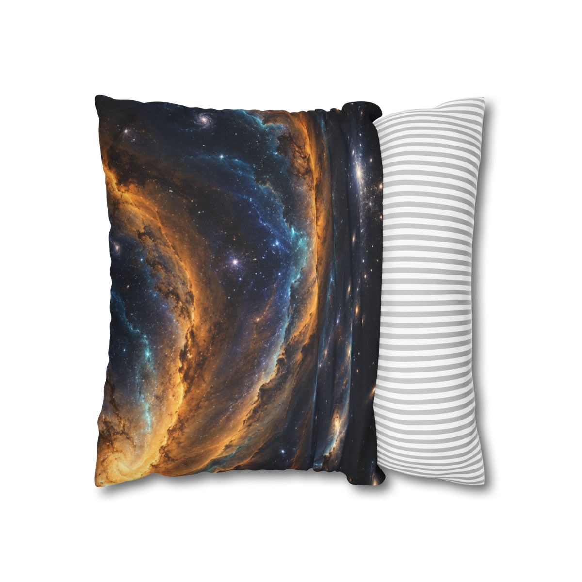 Saffron Voidwave Canopy soft cotton pillow cases [AI-898c4bb3-81d8a2bb0a14]